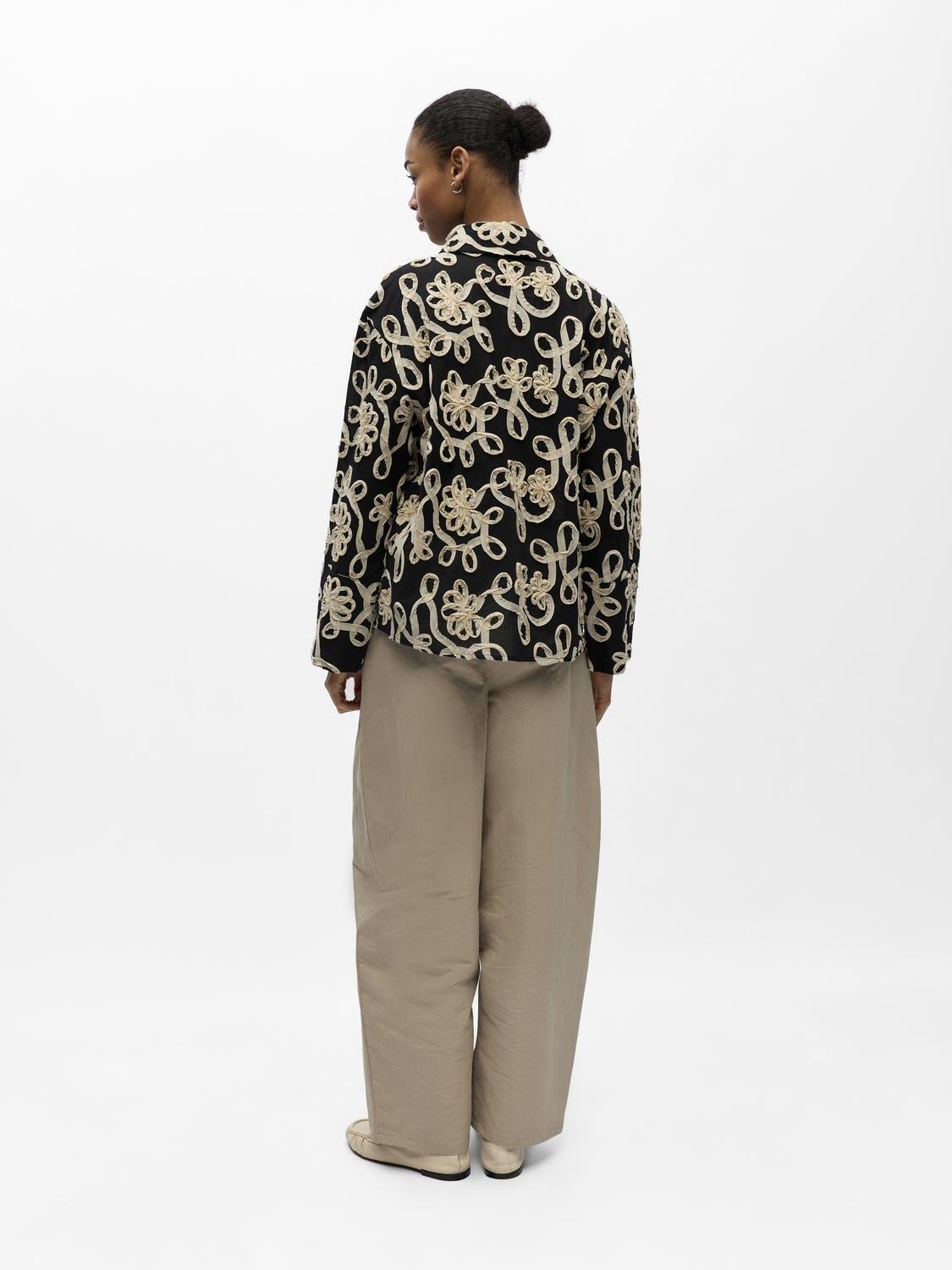 OBJROYA Shirt - Black - VERO MODA & VILA Bergvik